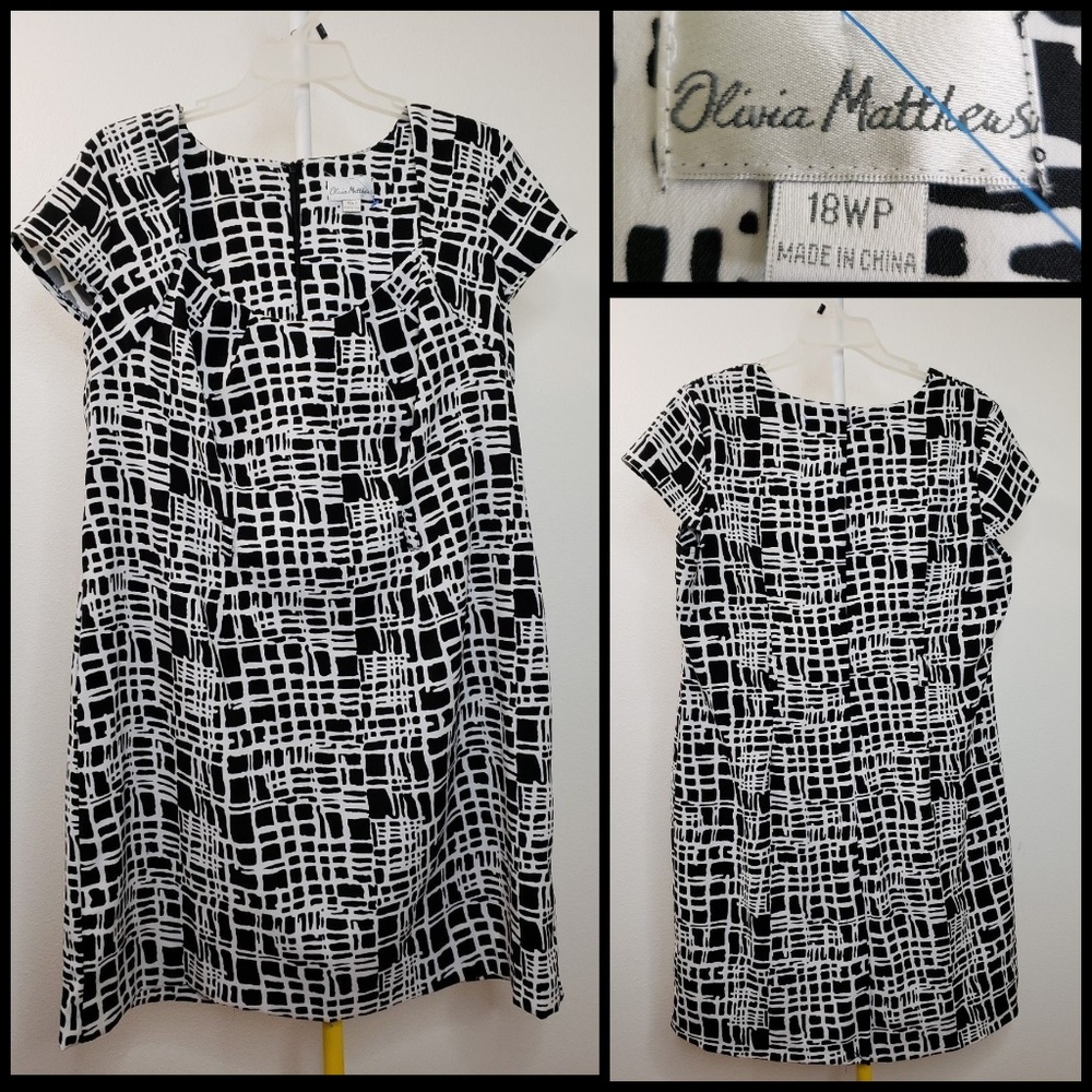 Olivia Matthews Short sleeve dress size 18W